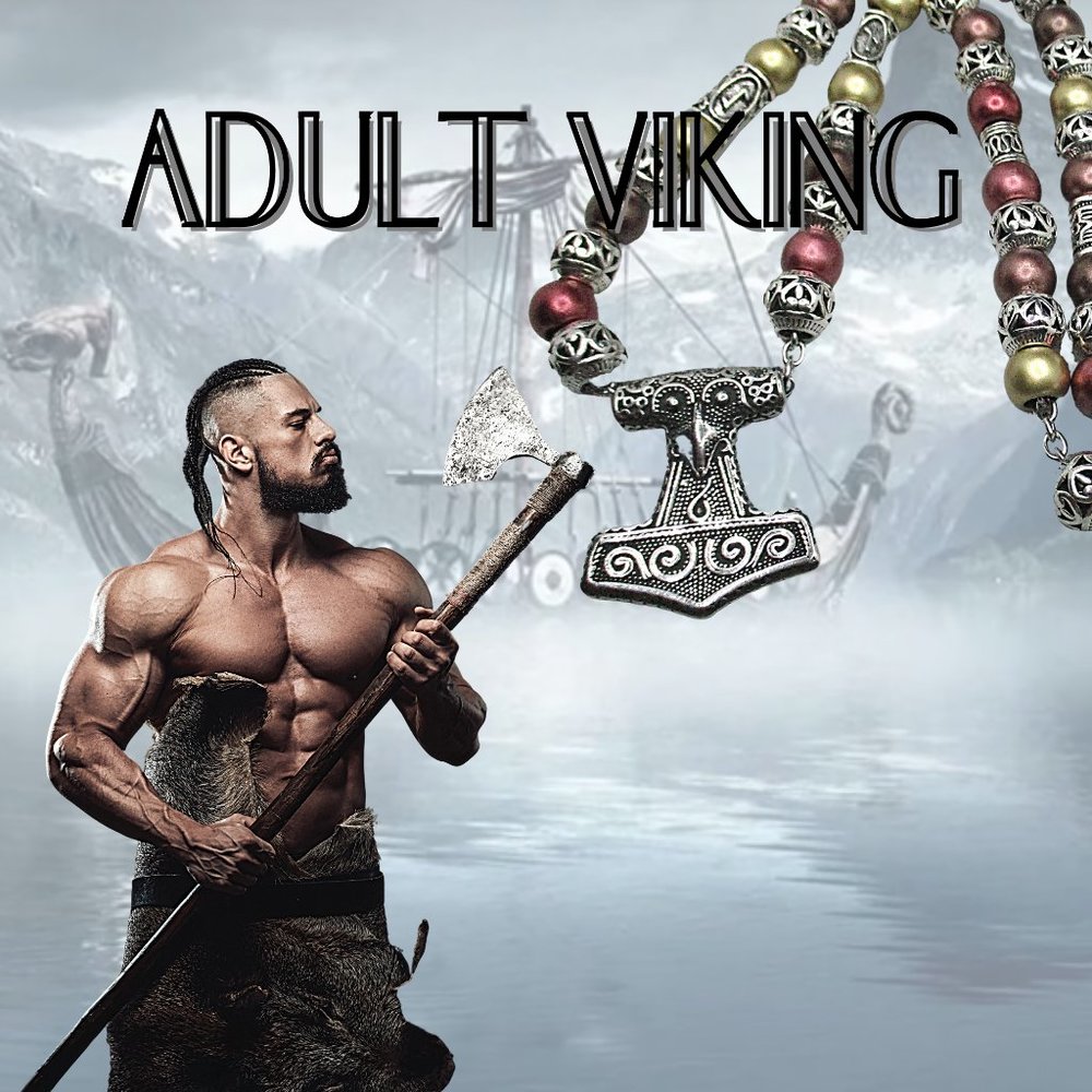 VIKING Thor Hammer Pendant with Runes Letters Charms Necklace 316 L STEEL